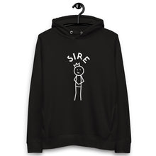 Load image into Gallery viewer, Sire Blck pullover hoodie